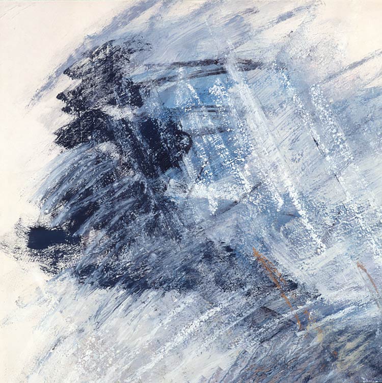 olieverf, gemengde technieken op papier