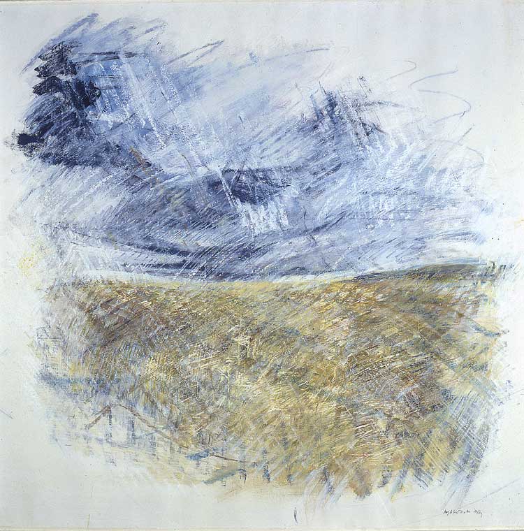 olieverf, gemengde technieken op papier