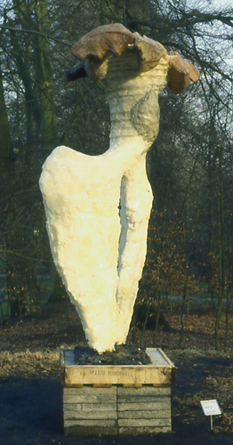 Etude voor het afgevallen blad.