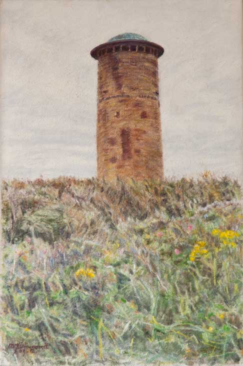 De watertoren van Domburg.